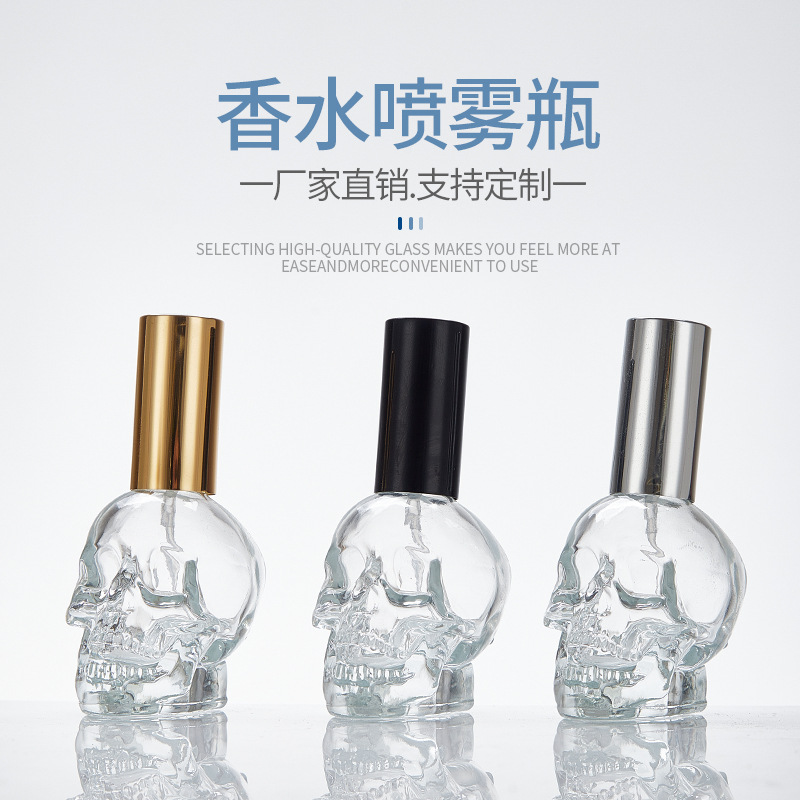 Perfume Fragrance World Aromatix X Xandal 100Ml Unisex - 30/50/100ml Creatieve Glazen Spuitfles met Schedelvorm,