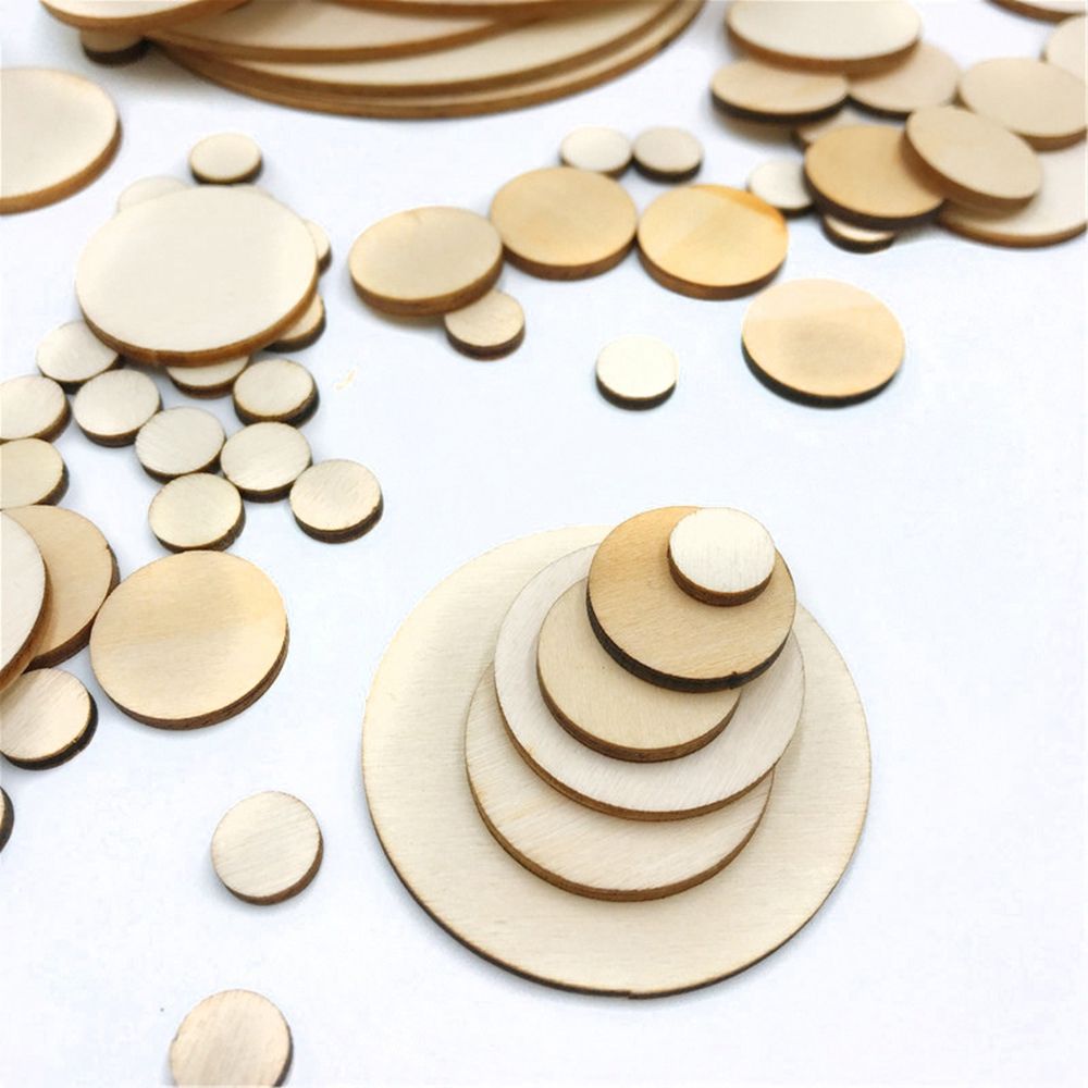 5-100 Stuks Onafgewerkte Ronde - Oud Wood Chip recensie en prijs