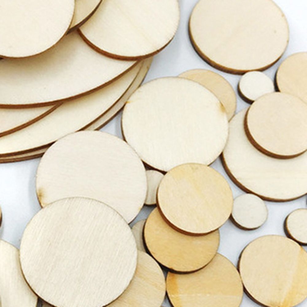 5-100 Stuks Onafgewerkte Ronde - Oud Wood Chip recensie en prijs